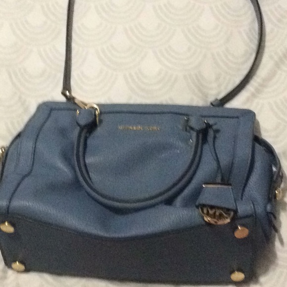 Michael Kors Blue Handbag Satchel.